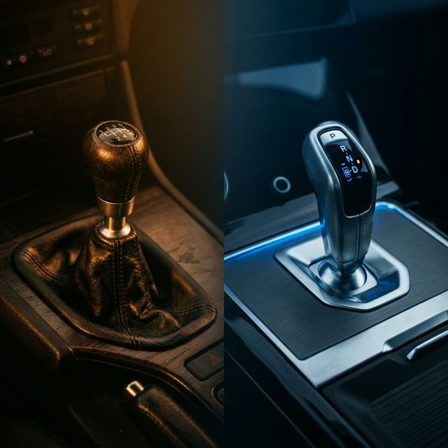 Manual vs automat - kto wygrał? Dane z ogłoszeń samochodów używanych.